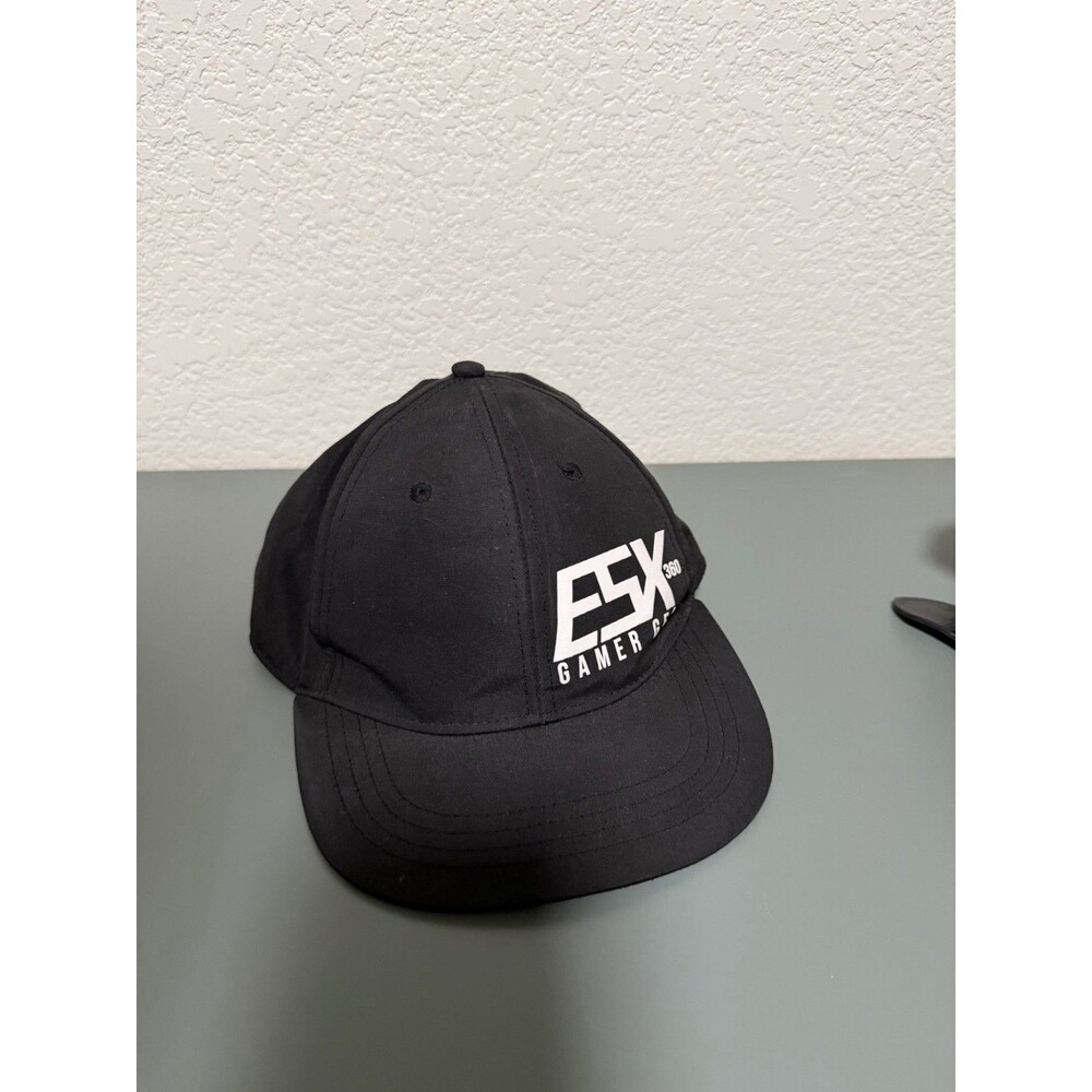 ESX 360 Esports Gamer Gear Youth Baseball Hat Snapback Cap Black Adjustable